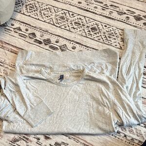 Long sleeve light grey Heather
